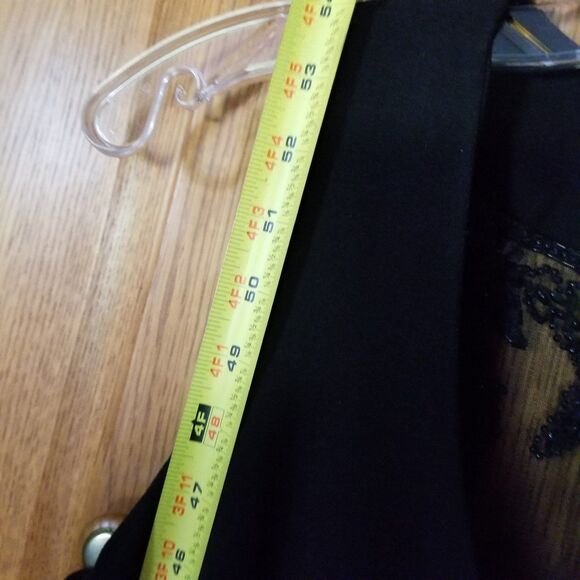 CDC Evening Caren Desiree Company evening dress button down front sequined back - Picture 9 of 15